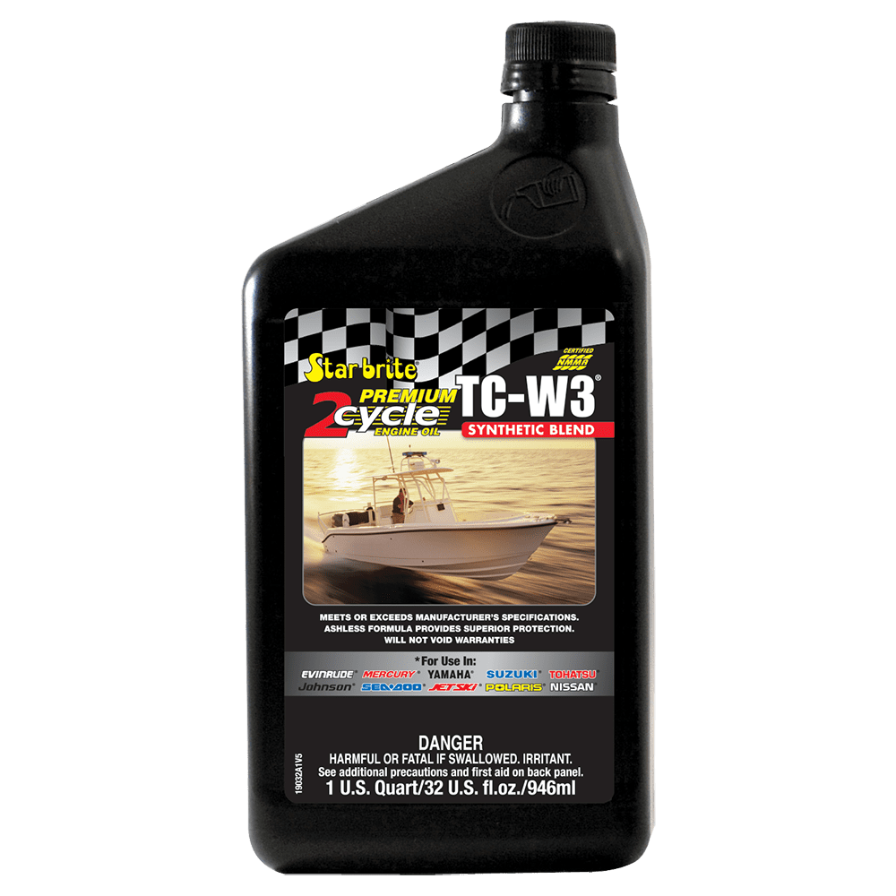Star brite 19000 - Premium 2-Cycle Synthetic Blend Engine Oil TC-W3® 3,78 L
