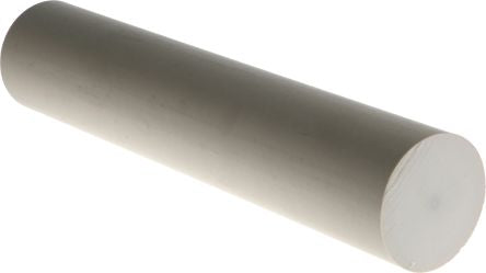 RS PRO Beige Polyetheretherketone PEEK Rod, 300 mm x 60 mm Diameter