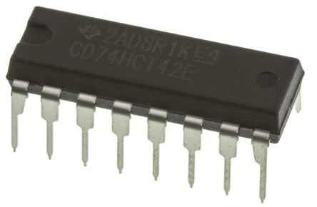 Texas Instruments, Decoder, 16-Pin PDIP - pack size 25 units