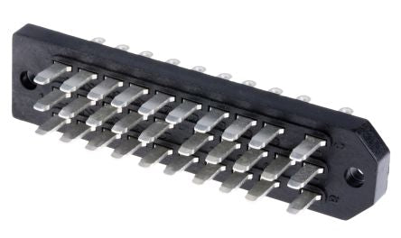 Telegartner J00046A0918, DIN 41612 Connector, 30-Way, 3 Row, J000 Straight Male