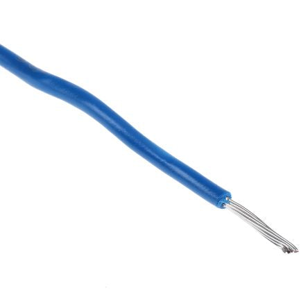Alpha Wire Hookup Wire PVC Series Blue Hook Up Wire, 18 AWG, 16, 305 m, 3055 BL001 - pack size 304 units