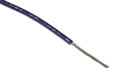 Alpha Wire Hookup Wire PVC Series Purple Hook Up Wire, 20 AWG, 10, 305 m, 3053 VI001 - pack size 304 units