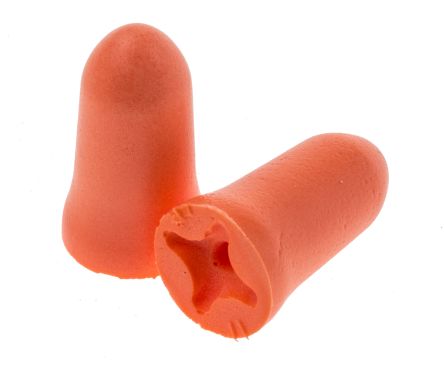 uvex uvex com4-fit Series Orange Disposable Ear Plugs, 33 dB Rated 200 - pack size 200 units