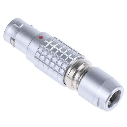 LEMO Circular Connector, 4 Contacts, Cable, 12 mm Connector, Plug, Male, IP50, 1B Series