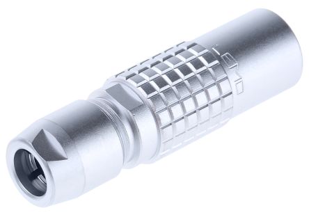LEMO Circular Connector, 2 Contacts, Cable, Socket, Female, IP50, 1B Series