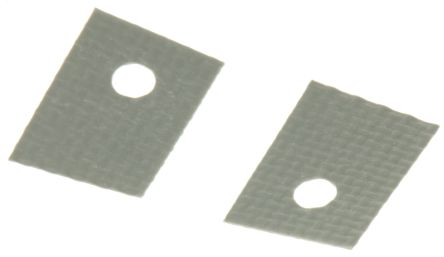 Bergquist SP400 Series Self-Adhesive Thermal Interface Pad, 0.18 mm Thick, 0.9 W/mK, 11.1 mm, 7.92mm, Fibreglass - pack size 50 units