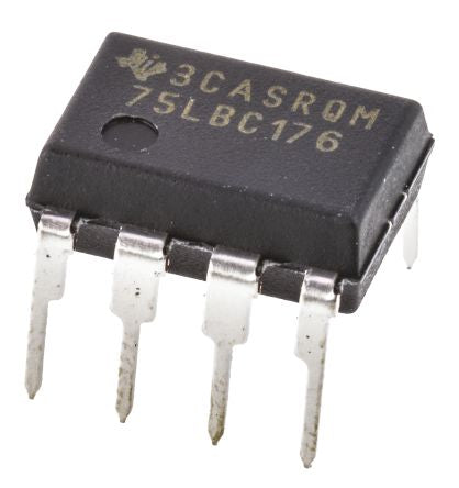 Texas Instruments Line Transceiver, Differential, Non-Inverting, 8-Pin PDIP - pack size 50 units