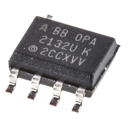Texas Instruments, Operational Amplifier, 8 MHz, 8-Pin 18V SOIC - pack size 75 units