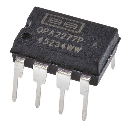 Texas Instruments, Operational Amplifier, 1 MHz, 8-Pin 18V PDIP - pack size 50 units