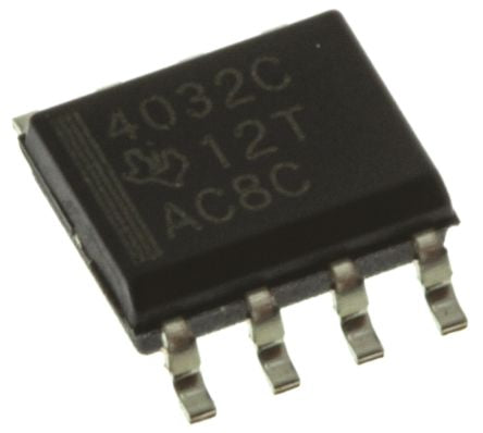 Texas Instruments, Operational Amplifier, 120 MHz, 8-Pin 16V SOIC - pack size 75 units