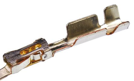 TE Connectivity AMPMODU MOD V Series Female Crimp Terminal, 24 AWG Min Crimp, 20 AWG Max - pack size 17500 units