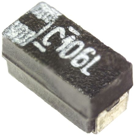 Vishay 10 μF MnO2 Tantalum Capacitor 16V dc, Surface, 293D Series - pack size 2000 units