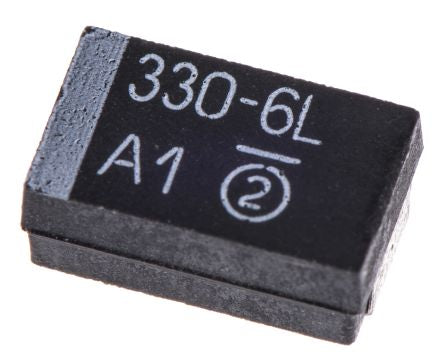 Vishay 330 μF MnO2 Tantalum Capacitor 6.3V dc, Surface, 293D Series - pack size 500 units