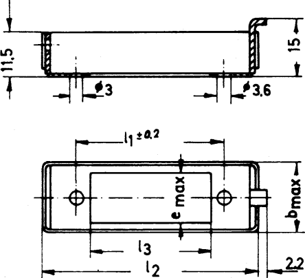 Telegartner, B0301 Male PCB Housing, 1 Way, 1 Row Straight