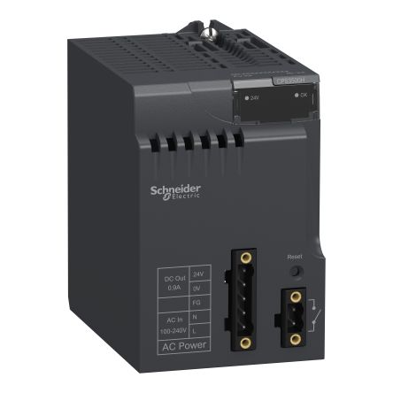 Schneider Electric Modicon X80 Power Supply DIN Rail Power Supply 240V ac AC/DC Input 31.2 W