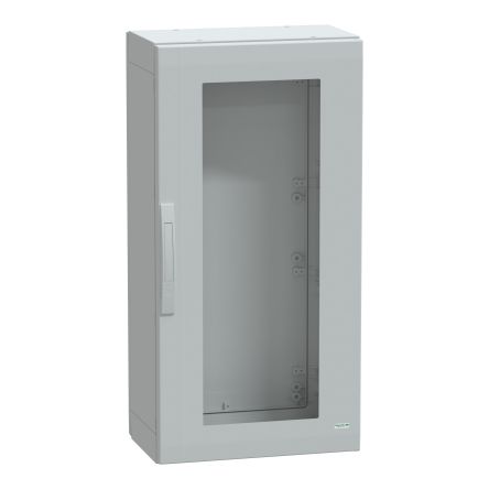 Schneider Electric Thalassa Series Fibreglass Reinforced Polyester 1-Door Floor Standing Enclosure, Transparent Door,
