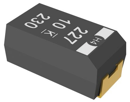 KEMET 10 μF MnO2 Tantalum Capacitor 25V dc, Surface, T502 Series
