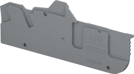 Entrelec EDK Series End Section for Use with SNK Series Terminal Blocks, ATEX - pack size 10 units