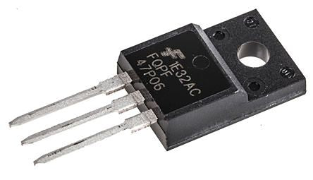 onsemi QFET Type P-Channel MOSFET, 30 A, 60 V Enhancement, 3-Pin TO-220 - pack size 50 units