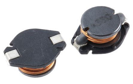 Wurth Elektronik, WE-PD4 Unshielded Wirewound Surface Mount Inductor with a Ferrite Core, 33 μH ±10 % 2.3 A Idc - pack size 5 units