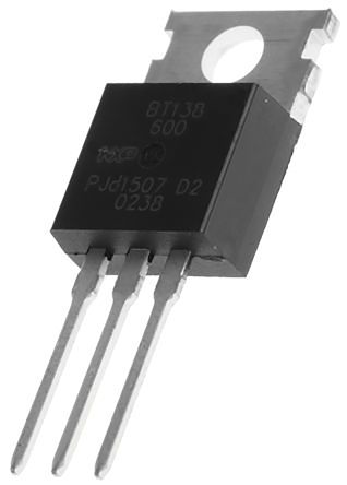 WeEn Semiconductors Co., Ltd Through Hole, 3-Pin, TRIAC 600 V, Gate Trigger 1.5 V - pack size 50 units