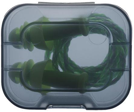 uvex uvex whisper+ Series Green Reusable Ear Plugs, 27 dB Rated 50 - pack size 50 units