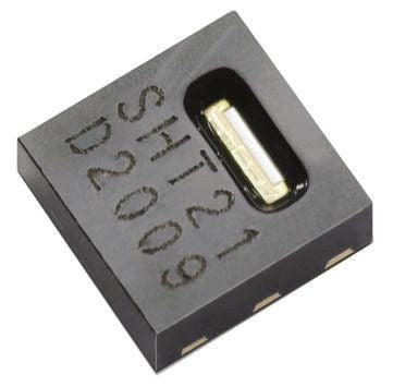 Sensirion SHT2x Series, Digital Output Temperature & Humidity Sensor, Surface Mount, Serial-I2C, ±2 %RH, ±0.3 °C, 6-Pin - pack size 400 units