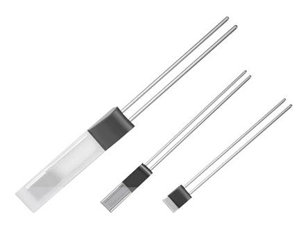 TE Connectivity PT100 RTD Sensor 1.2 mm Dia, 4 mm Long, ±0.3°C 600 °C Max