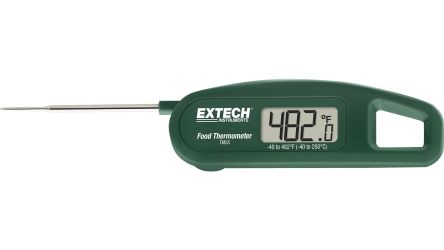 Extech TM55 LCD Digital Thermometer, 250 °C Max, ±0.5°C Accuracy