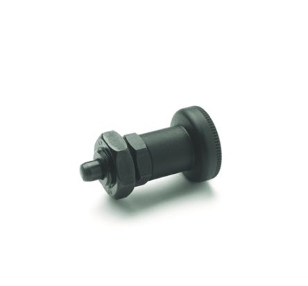 Ganter Steel M12 x 1.5 mm Index Plunger, 45 mm Long - pack size 10 units