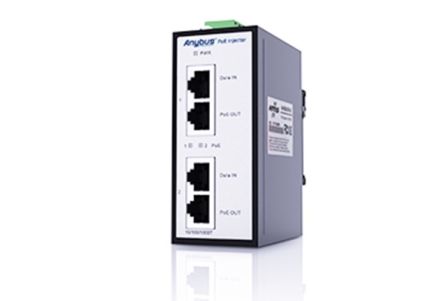 Anybus PoE Injector, 12V, 57 V Input 30 W, 50V dc Output, 600 mA