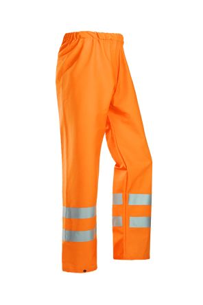Sioen Bastogne Hi Vis Trouser Orange 66 to 74 cm Waist
