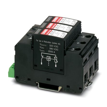 Phoenix Contact, 2800641, Überspannungsableiter, , DIN-Schienen, 1-phasig, 2kV VAL