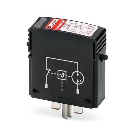 Phoenix Contact, F-MS Surge Protection Plug 30 A Maximum Surge Current Type 2 Surge Protection Plug - pack size 10 units
