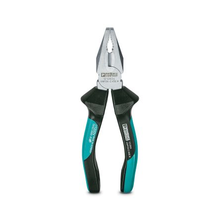 Phoenix Contact 1212834 1-Piece Combination Plier, 165 mm Overall VDE/1000V Approved