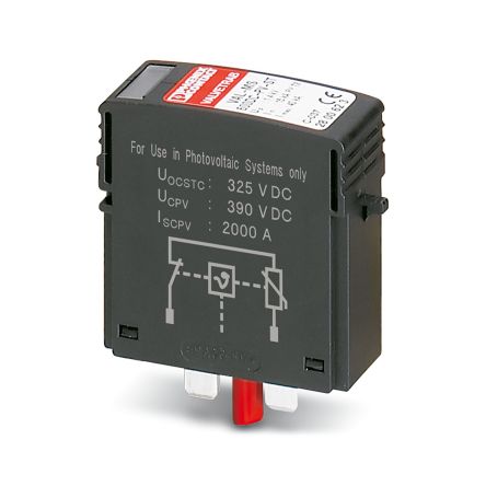 Phoenix Contact, VAL Surge Protection Plug 800V Maximum Voltage Rating 40 A Maximum Surge Current Type 2 Surge