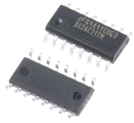 Texas Instruments 4-Channel Line Transmitter, 3 State, 16-Pin SOIC - pack size 48 units