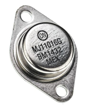 onsemi 1 Darlington Transistor NPN, 30 A 120 V HFE:200, 3-Pin TO-204 - pack size 100 units