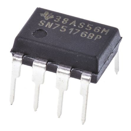 Texas Instruments SN75176BP Bus Transceiver Inverting Differential, 8-Pin SOIC - pack size 50 units