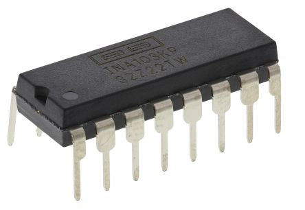Texas Instruments Instrumentation Amplifier, 30 μV Offset 6 MHz, 16-Pin 12.5 mA PDIP - pack size 25 units
