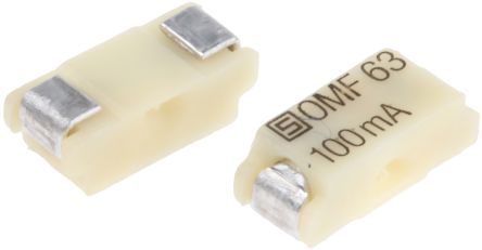 Schurter Non-Resettable Fuse 100mA, 63V ac/dc - pack size 10 units