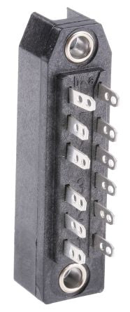 Telegartner J00041A0913, DIN 41612 Connector, 12-Way, 2 Row, J000 Straight Female