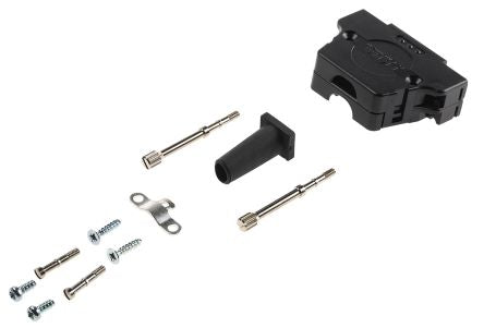 FCT from Molex FKH Series ABS Straight D-Sub Backshell, 25 Way