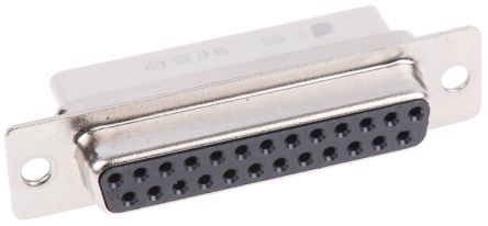 HARTING D-Sub 25 Way Straight Cable D-Sub Connector, with Flange Female