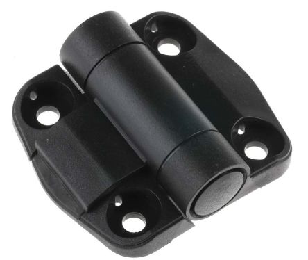 RS PRO Matt Thermoplastic with a Fixed Pin, Screw Fixing, 57 mm x 51 mm - pack size 2 units