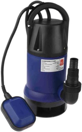 RS PRO 230V 10 bar Submersible Water Pump, 216L/min