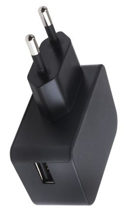 RS PRO 12 W USB Adapter AC/DC Adapter Type C 5V dc Output, 2.4 A