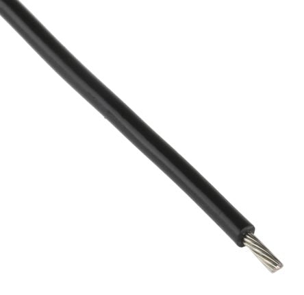 Alpha Wire Hookup Wire PVC Series Black Hook Up Wire, 20 AWG, 10, 305 m, 3053 BK001 - pack size 304 units