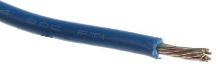 Alpha Wire Hookup Wire PVC Series Blue Hook Up Wire, 20 AWG, 10, 305 m, 3053 BL001 - pack size 304 units