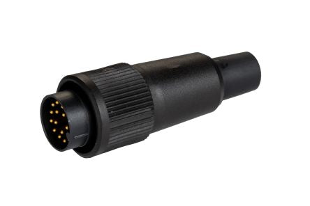 binder Circular Connector, 16 Contacts, Cable, Miniature Connector, Plug, Male, IP40, 678 Series